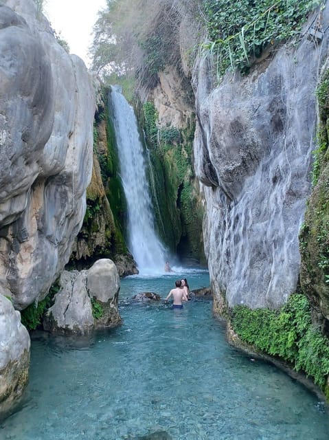 Alicante & Benidorm: Algar Waterfalls including transfer - Time to swim: when it is perfect, when it is not