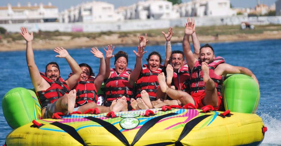 Alicante: Boat Powered Crazy Sofa Ride - A Crazy Sofa Ride in Alicante, and Why It Feels So Fun