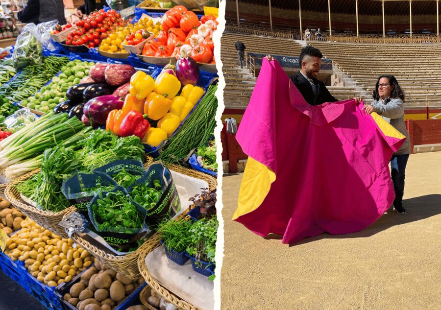 Alicante: Bullring and Central Market Gastronomic Tour - Bullfighting history, culture, and the art you see on the walls