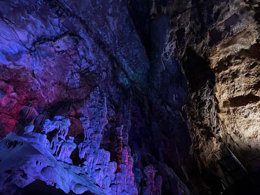 Alicante: Canelobre Caves and Busot Tour - Cave rules to watch: photos, tight spaces, and water