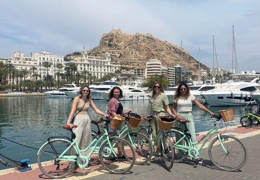 Alicante City Tour on E-Bike - Port of Alicante and La Explanada with Casa Carbonell