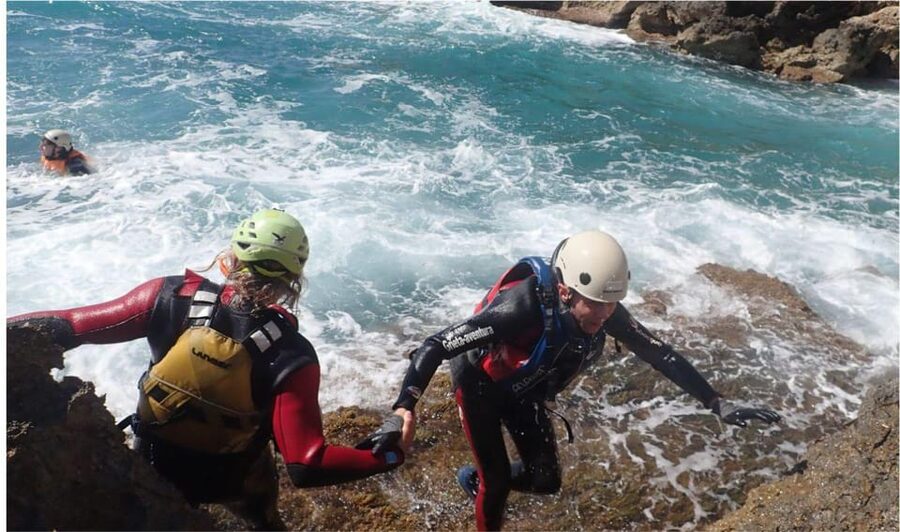Alicante: Coasteering Adventure on Torres de la Villajoyosa - Stop 2, Playa del Torres and the Safety Briefing First