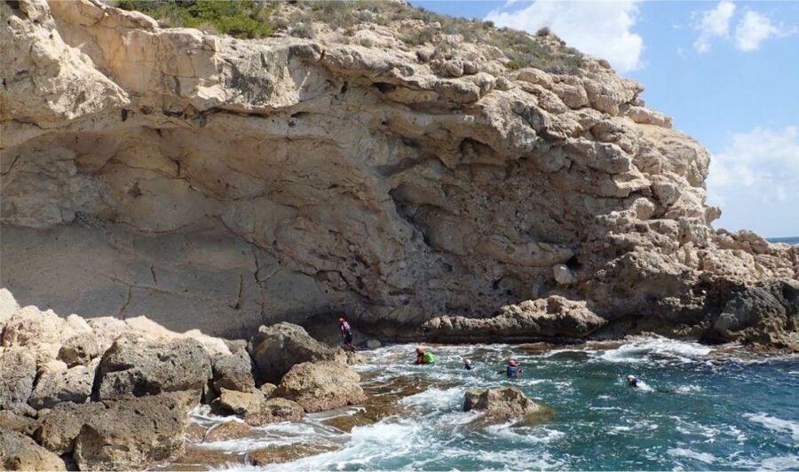 Alicante: Coasteering Adventure on Torres de la Villajoyosa - Sea Caves, Cliffs, and Cliff Jumps, the Core of the Adventure