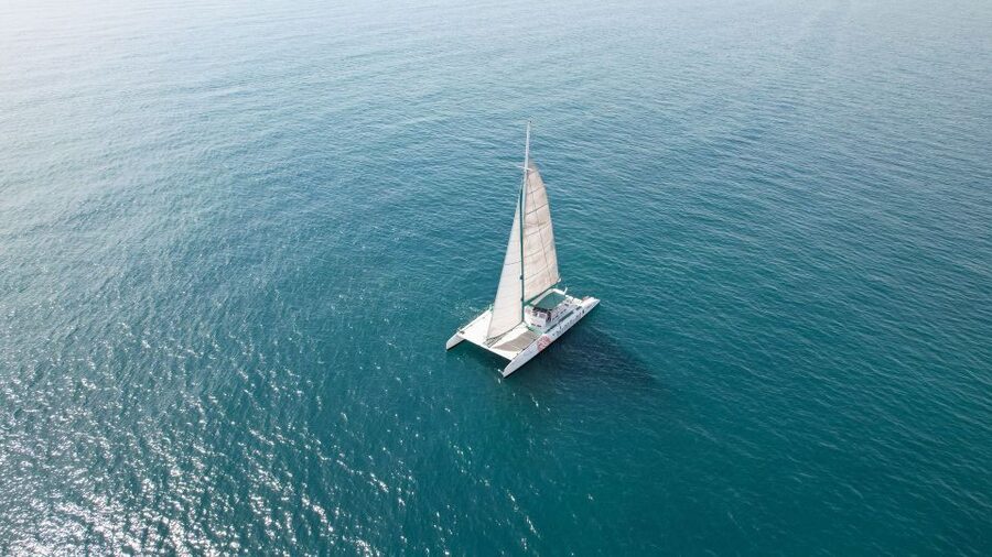 Altea: Catamaran Party Boat - The swim stop near Altea coastline: plan it like you mean it