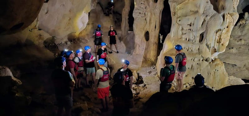 Altea: Morro de Toix Kayak Trip - Cueva dels Coloms: helmet, headlamp, and sea-cave caving energy