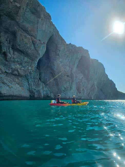 Altea: Morro de Toix Kayak Trip - Cala del Racó del Corb and Cala del Gasparet: snorkeling and swimming that actually refresh you