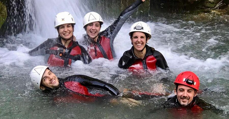 Anna: amazing water canyoning experience near Valencia - From Valencia to Anna by air-conditioned van: the easy start
