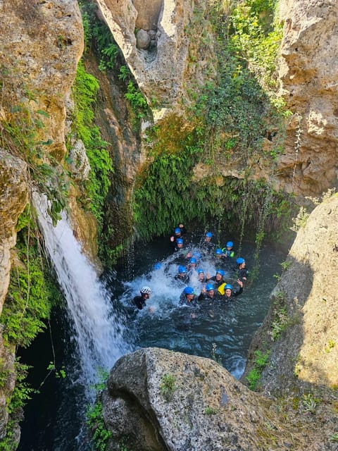 Anna: Gorgo de la Escalera Water Canyoning - Gorgo de la Escalera near Anna, a year-round water canyon with a real wow factor