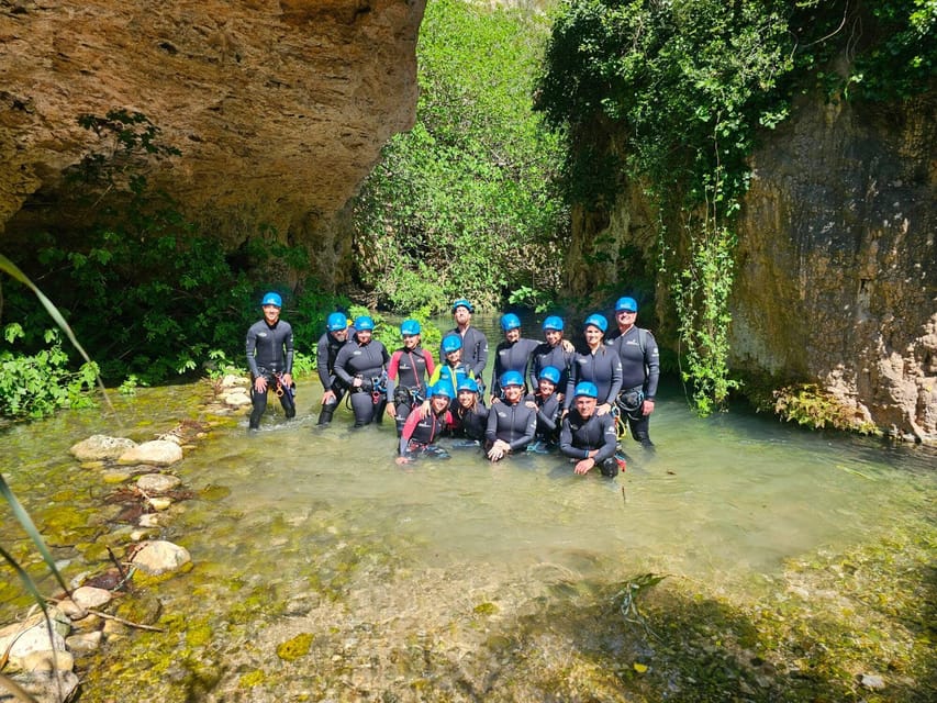 Anna: Gorgo de la Escalera Water Canyoning - Inside the canyon: jumps, natural pools, and easy abseils