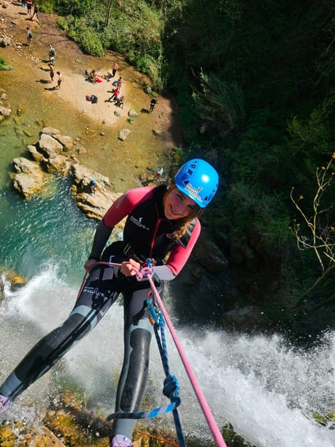 Anna: Gorgo de la Escalera Water Canyoning - Photos, guides, and what you’ll notice after you leave dripping