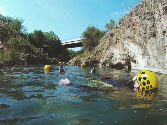 Anna: Guided Canyoning Tour - First contact: neoprene, harness, helmets, and safety choices
