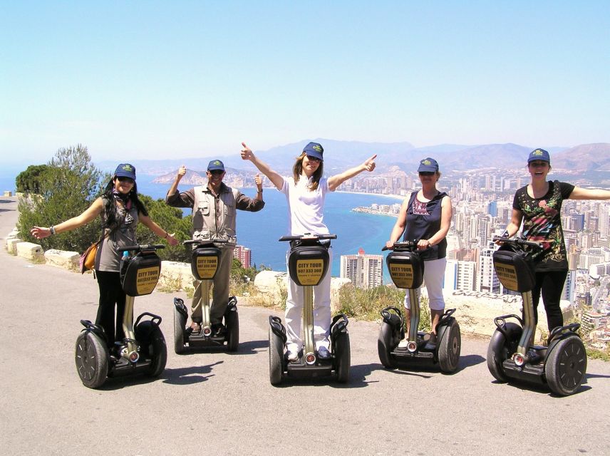 Benidorm: Authentic Segway Machine Tour - First stop: Costa Blanca Tour Services, your training, and what you bring