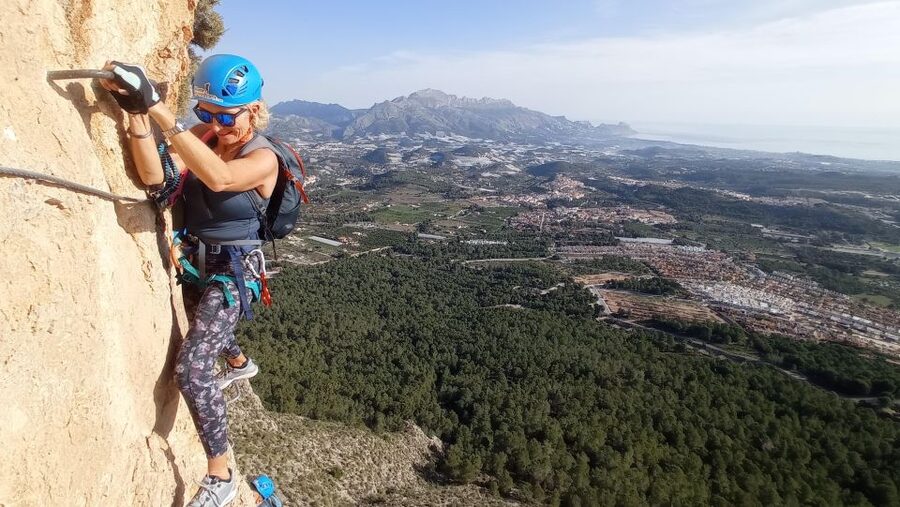 Benidorm: Via ferrata Ponoig, cerca de la Nucia - Logistics from Benidorm to the Ponoig Parking Lot