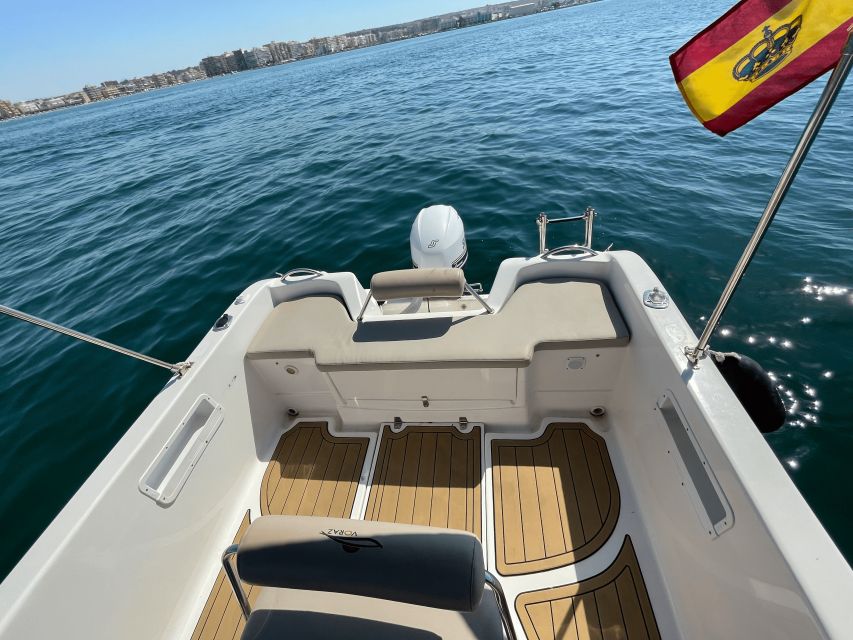 Benidorm: Voraz Motorboat Rental (No License Needed) - Beaches and Coves: Freedom That Can Also Cause Planning Stress