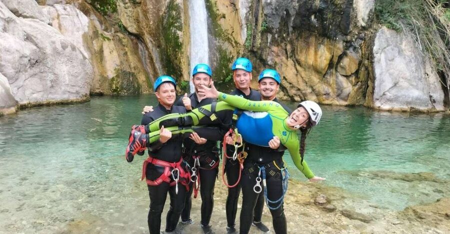 Bolulla: Estret de les Penyes Water Canyoning - Gear, footwear, and what you need to bring yourself