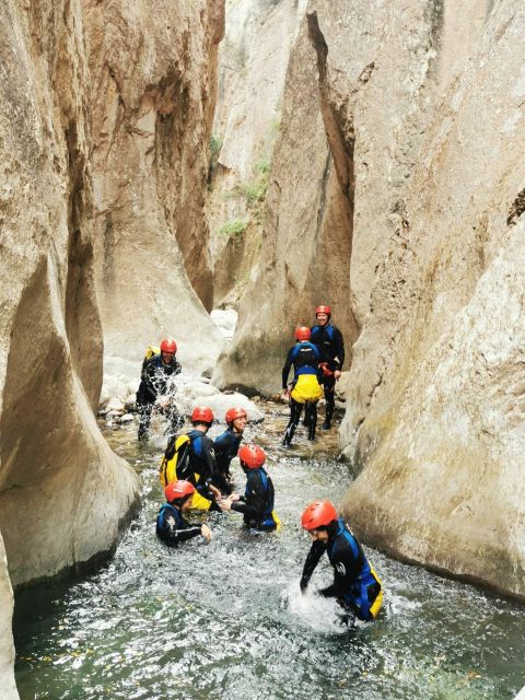 Bolulla: Estret de les Penyes Water Canyoning - Meeting point and timing: Don’t lose your spot