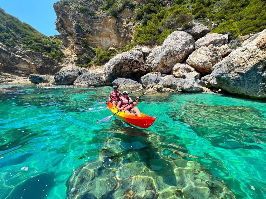 Cala Granadella: Cala en Caló Sea Cave Snorkel & Kayak Tour - Cala en Caló snorkeling: the fish-first start that sets the tone