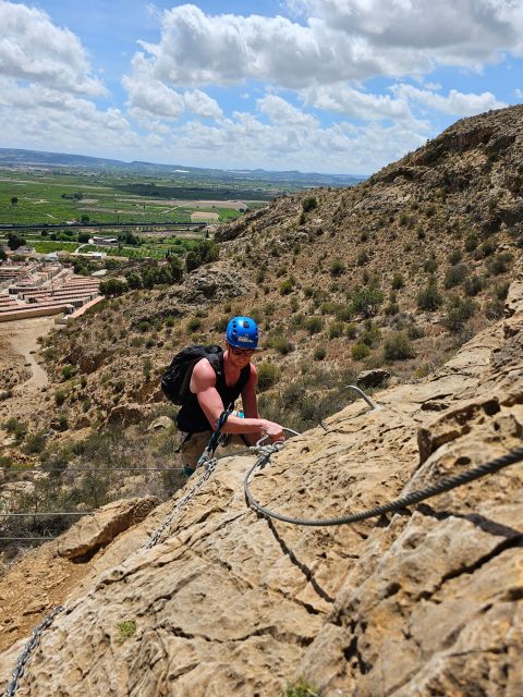 Callosa del Segura: Via Ferrata - Hanging bridges, iron clamps, and summit photo moments
