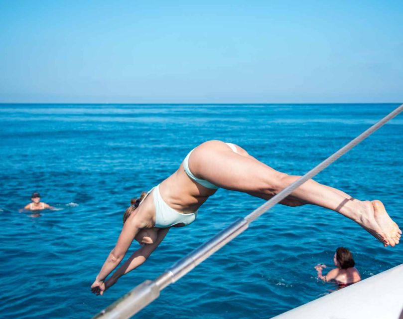 Calpe: Catamaran Tour with Optional Swim Stop - Optional swim stop near the coast: how the experience changes