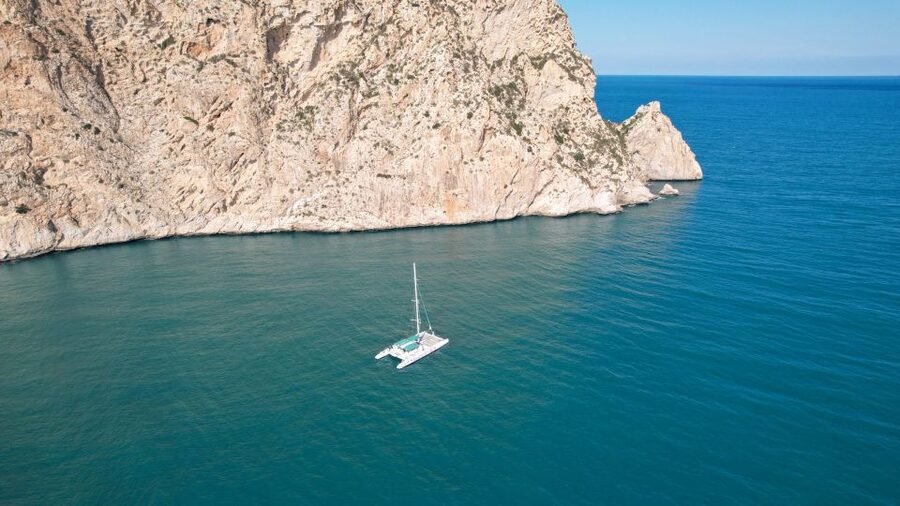 Calpe: Sailing Catamaran with Lunch - Lunch onboard: paella, salad, and one drink to match the mood