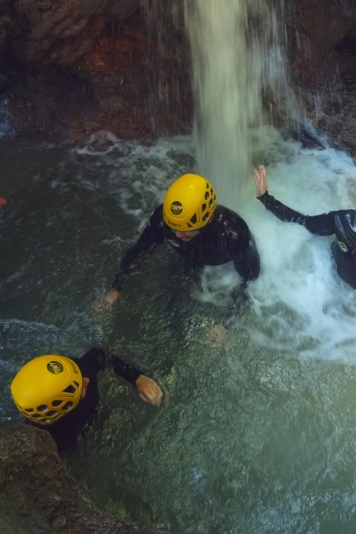 Canyoning in Alicante - 3.5 hours of beginner-friendly moves, up to 5m jumps and an 18m rappel