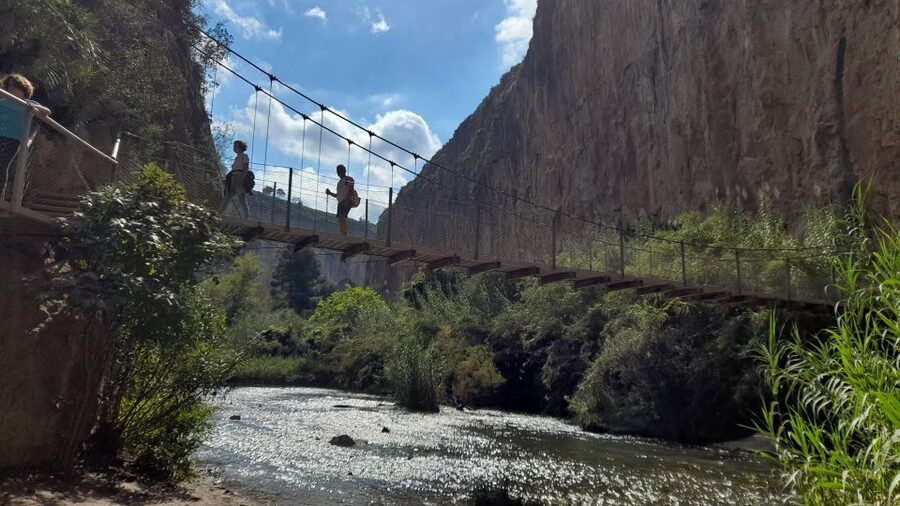 Chulilla: Hanging Bridges & Canyon Private Hiking Day Tour - The 15-Meter Hanging Bridge Moment: Wind, Timing, and Foot Placement
