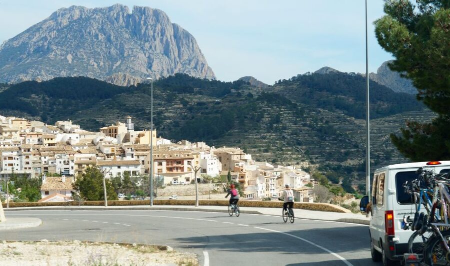 Costa Blanca Downhill Bike Ride - At the Top: Helmets, Fitting, and the Safety Talk That Sets You Up