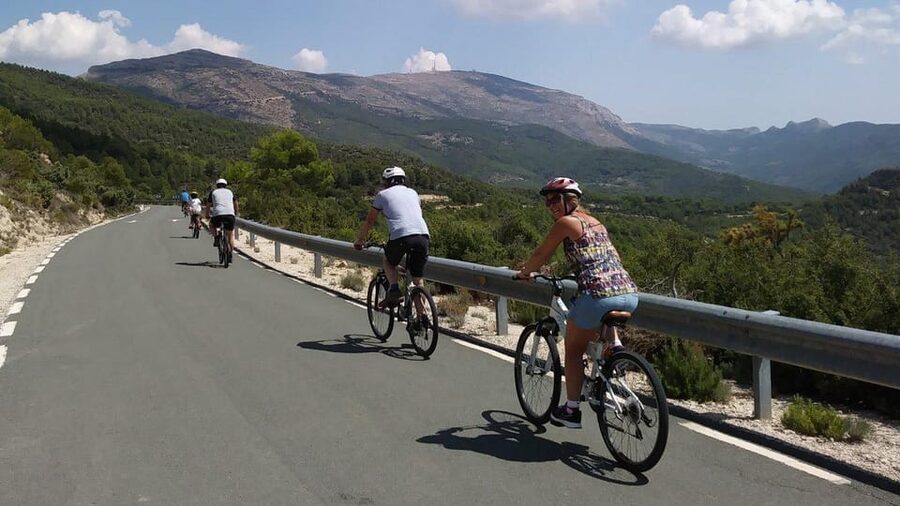 Costa Blanca Downhill Bike Ride - First Descent to Penàguila: Where the Day Starts to Feel Big