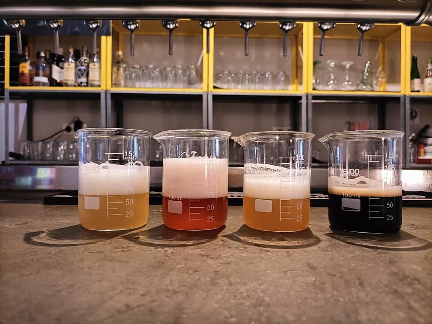 Craft Beer Tasting and tapas in Valencia - The tasting flow: how 4 beers and 4 tapas fit together