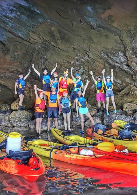 Dénia: Cova Tallada kayak trip - The return leg: San Antonio cove and the lighthouse viewpoints