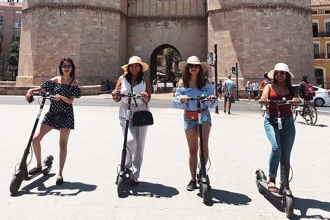 E-Scooter Grand Valencia Private Tour - Platja de la Malva-rosa: a breather at the Valencian beach