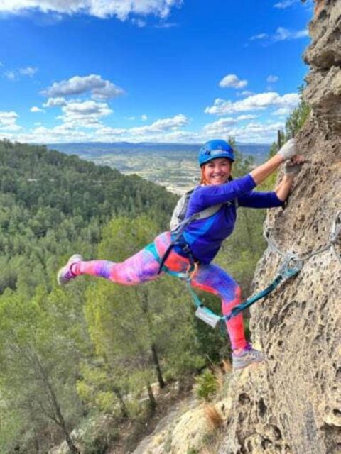 Enguera - The hanging bridge and abseils: what heights feel like, and how to manage them