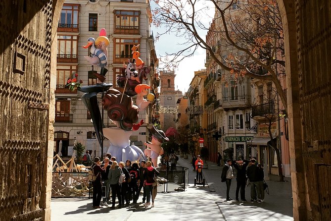 Fallas tour 2026 - The four monuments stop plan: Convento Jerusalen, Ayuntamiento, El Pilar, Na Jordana