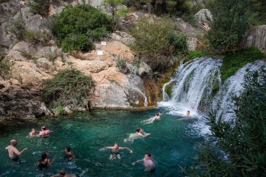 From Alicante and Benidorm: Famous Algar Fountain Tour. Private transportation - What to bring (and what to skip)
