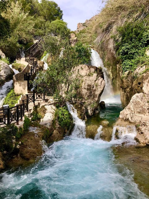From Alicante/Benidorm: Guadalest & Algar Waterfalls Tour - Algar Waterfalls: shaded trails, pools for swimming, and what to pack