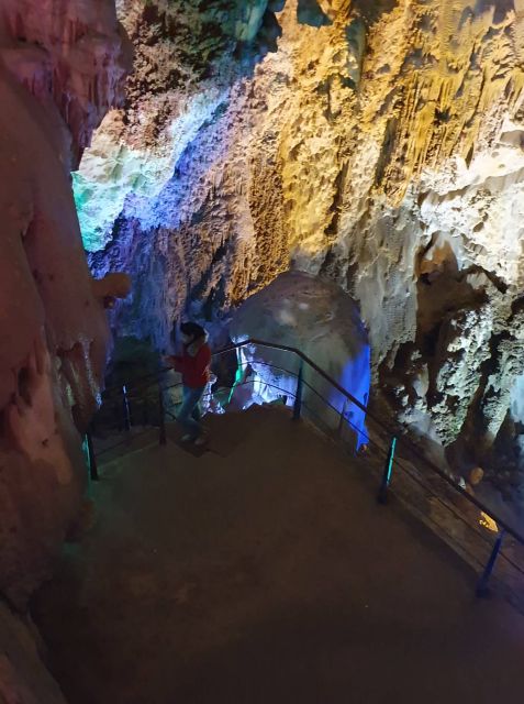 From Alicante: to the caves in Europe, Canelobre. Gidovik - Tapas and a cold drink, then back toward Alicante