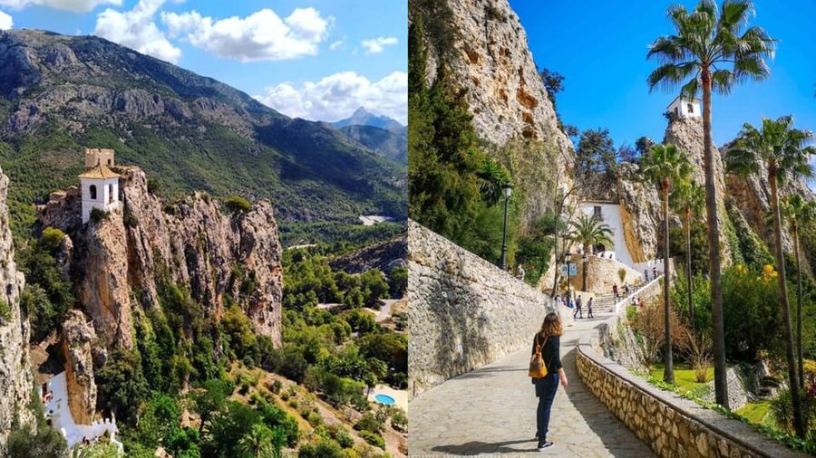 From Calpe to Guadalest & Algar Waterfalls - The Castle of San José: the views are worth planning for extra entry