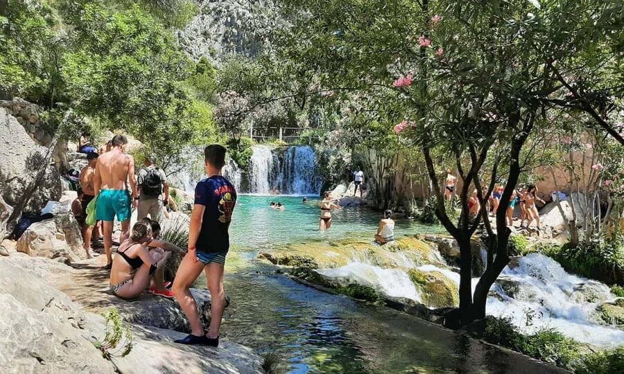 From El Albir: Guadalest and Algar Waterfalls Tour - Algar Waterfalls Walk, Wetland Nature, and Swim Time (Your 2 Hours)