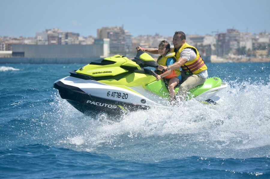 from Torrevieja: Jet ski tour without a license. - La Mata and Cabo Cervera: Going Beyond the Port