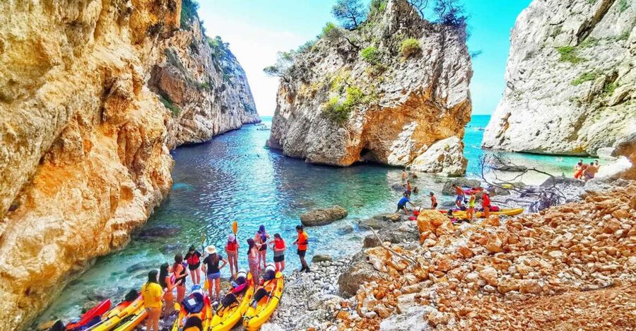Jávea: Kayak trip to Granadella - Why Cala Granadella feels like a quick Caribbean break in Alicante