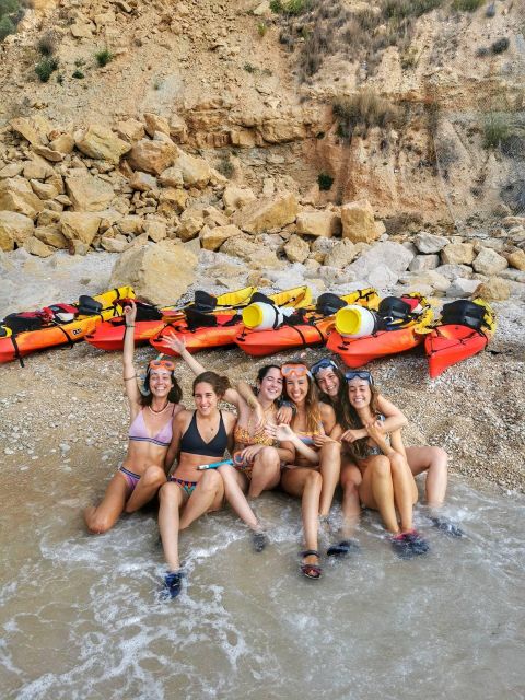 Jávea: Kayak trip to Granadella - Cala en Caló stop: photos, breaks, and your first snorkel