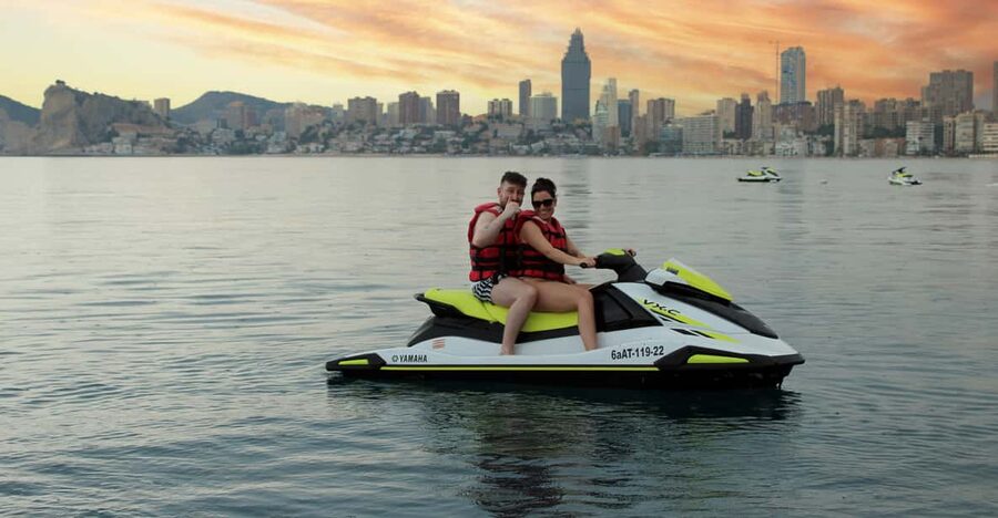 JETSKI 30MIN (INGLES) - Stop highlights: Island of Benidorm and Sierra Helada Natural Park
