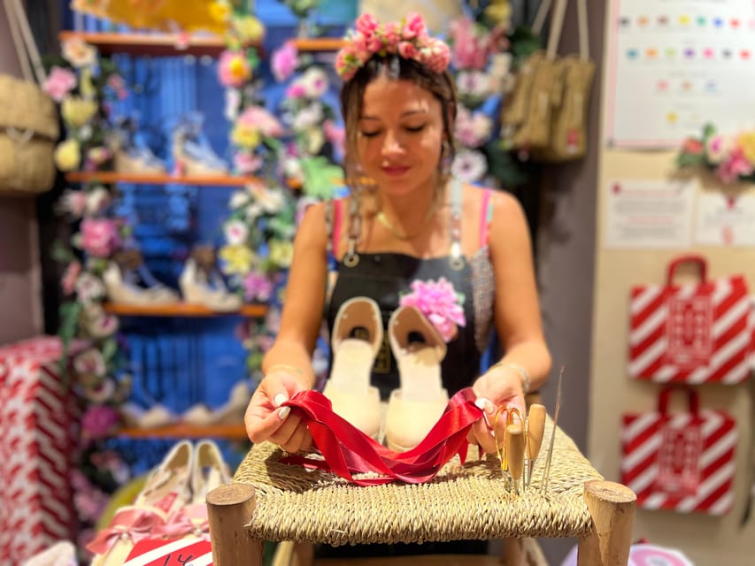 Make Authentic Espadrilles in Valencia - Meeting at HANDMADE THE BRAND in Valencia, then getting to work