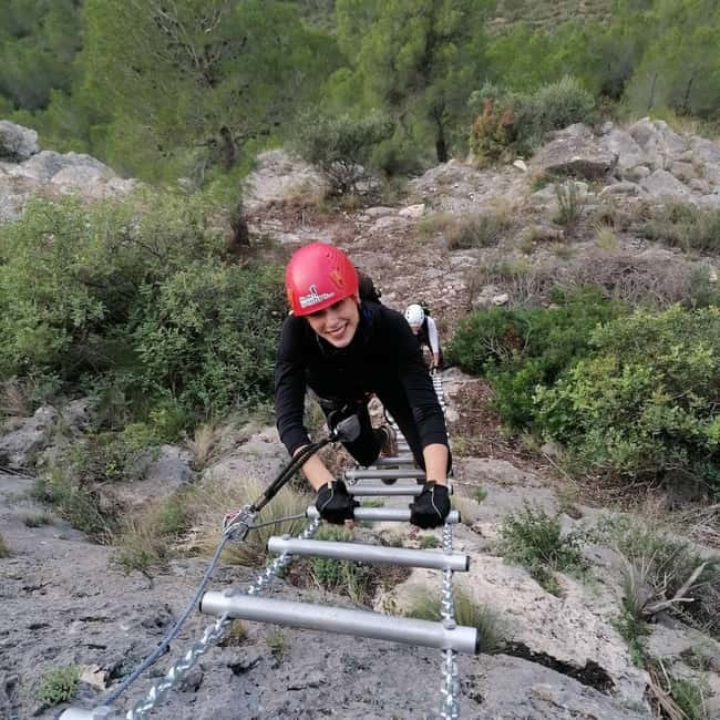 Marxuquera: La Falconera Via Ferrata - Getting from the start area to the bridges