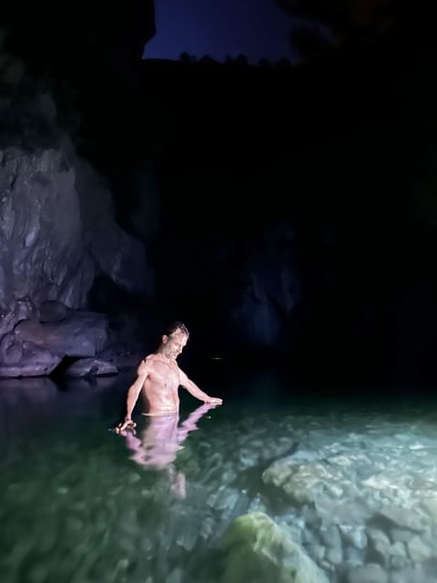 Montanejos: Magical Night Swim Under the Stars - Arenoso dam sunset: the calm before the night swim