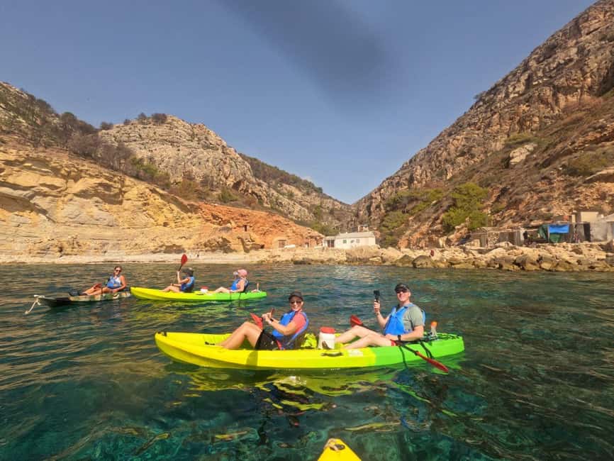 Moraig: Kayak Excursion to Moraig & Cave peces-testos - Should you book Moraig and the Fish Cave?