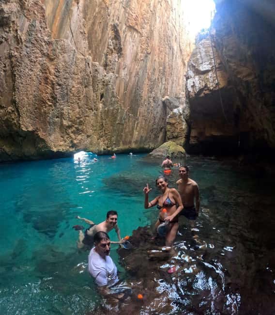 Moraig: Kayak Excursion to Moraig & Cave peces-testos - Snorkeling gear, insurance, and the extras that add value to $55