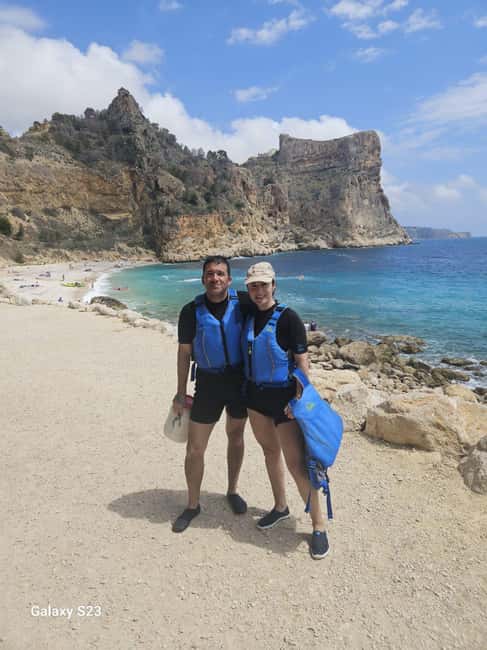 Moraig: Kayak Excursion to Moraig & Cave peces-testos - What to bring, plus the motion-sickness heads-up