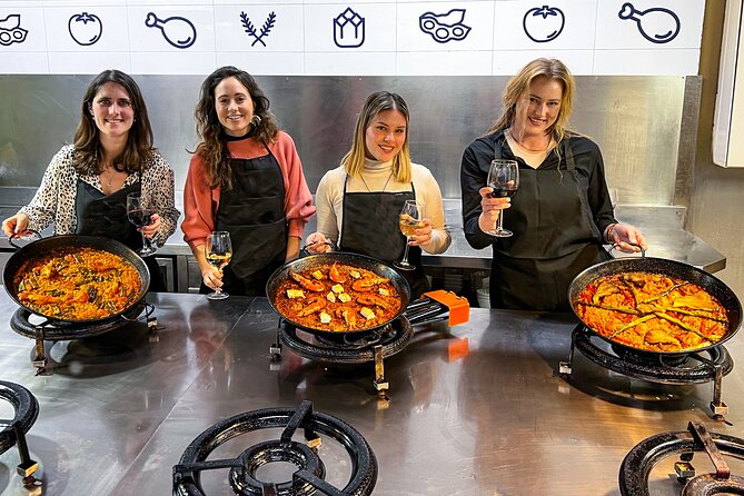 Paella Cooking Class, Wine Tasting & Central Market in Valencia - Mercado Central Valencia First, Because Paella Depends on Ingredients