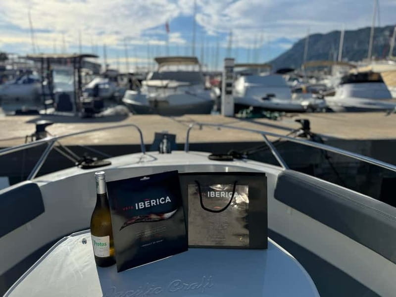 Private Boat Route with wine,ibérico Gourmet all incld 3hour - Cabo Negro and Cap Negre: finishing with classic headland views